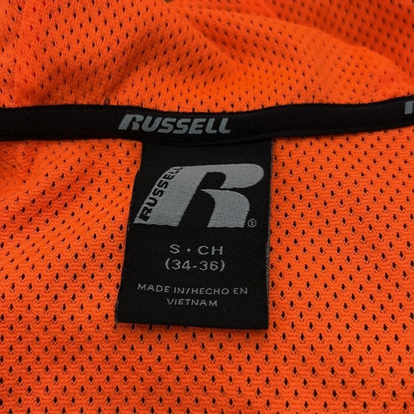 Russell Athletic Green and Black Windbreaker with Hood. Small - Picture 6 of 12